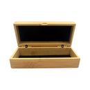 Cylindrical Sunglasses Case Bamboo Wood Box For Eyewear New Hot