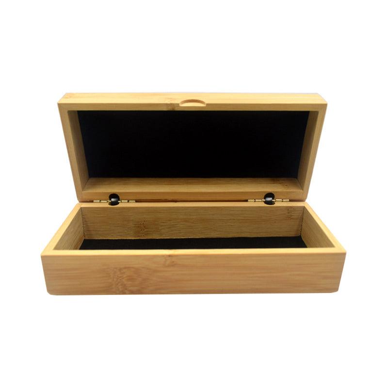 Cylindrical Sunglasses Case Bamboo Wood Box For Eyewear New Hot
