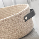 High Quality Cotton Linen Desktop Cosmetic Storage Box Case Organizer Basket