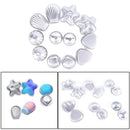 12pcs DIY Metal Bath Bomb Mold Alloy Bomb Mould Crafting Handmade Soap Tools