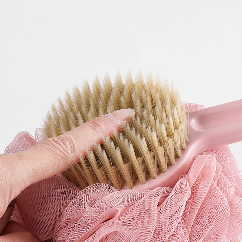 Brush Shower Brush Cleaning Brush Back Scrubber Bath Ball for Women Bathroom