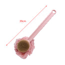 Brush Shower Brush Cleaning Brush Back Scrubber Bath Ball for Women Bathroom