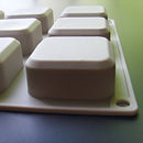 9-Square Soap mould Cake Mold Flexible Silicone Mould For Candy Soap Ice tray