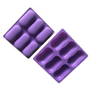 Oval Cake Mold Soap Mold Silicone Mold For Candy Lattice Ice Tray Handmade Craft