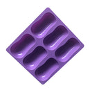 Oval Cake Mold Soap Mold Silicone Mold For Candy Lattice Ice Tray Handmade Craft