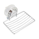 1 pcs Suction Soap Dish Sponge Holder Bathroom Shower Kitchen Tool New