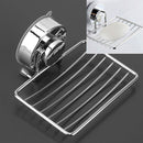 1 pcs Suction Soap Dish Sponge Holder Bathroom Shower Kitchen Tool New