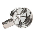 1 * Flour Sifter Stainless Steel Manual Sugar Sifter Hand Crank Shaker Sieve Hot