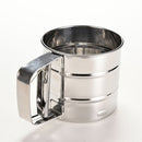 1 * Flour Sifter Stainless Steel Manual Sugar Sifter Hand Crank Shaker Sieve Hot