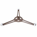 2pcs Microwave Oven Triangle Shaped Tray For Microwave Parts Flat Glass Plate