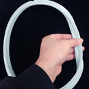 2pcs Pressure Cookers White Rubber Gasket Sealing Ring 24cm 5-6L