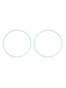 2pcs Pressure Cookers White Rubber Gasket Sealing Ring 24cm 5-6L