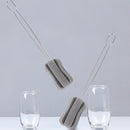 2 Pieces Baby Bottle Sponge Brush Cup Glass Wash Clean Kitchen Cleaning Tool