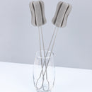 2 Pcs Sponge Brush Milk Bottle Cup Glass Washing Cleaning Kitchen Tool