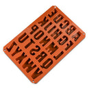 26-Cavity 26 Alphabet Biscuit Chocolate Mould Mousse Cake Dessert Baking Tool