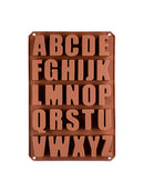 26-Cavity 26 Alphabet Biscuit Chocolate Mould Mousse Cake Dessert Baking Tool
