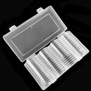 1set Container Storage Box Display Case Coin Capsule Holder 60X High Quality Hot