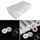 1set Container Storage Box Display Case Coin Capsule Holder 60X High Quality Hot