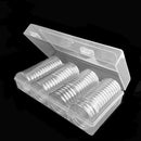 1set Container Storage Box Display Case Coin Capsule Holder 60X High Quality Hot