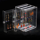 Clear Acrylic Earring Display Stand Jewelry Organised Storage Rack Durable New