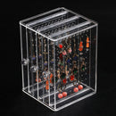 Clear Acrylic Earring Display Stand Jewelry Organised Storage Rack Durable New