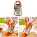 Kicthen Multi-function Six-side Stainless Steel Peeler Kitchen Shredder 1x New