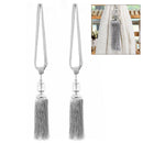 1Pair Rope Window Curtain Tiebacks Tassel Binding Rope Tie Backs Home Decor 74cm