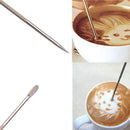 10xStainless Steel Coffee Drawing Art Pen Barista Espresso Cappuccino Needle
