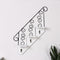 Iron Hanging Basket Wall Mounted Decoration Innovative Flower Pots Shelf  ortw