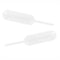 100X 4ml Mini Clear Plastic Transfer Pipettes Disposable Cupcake Squeeze Dropper