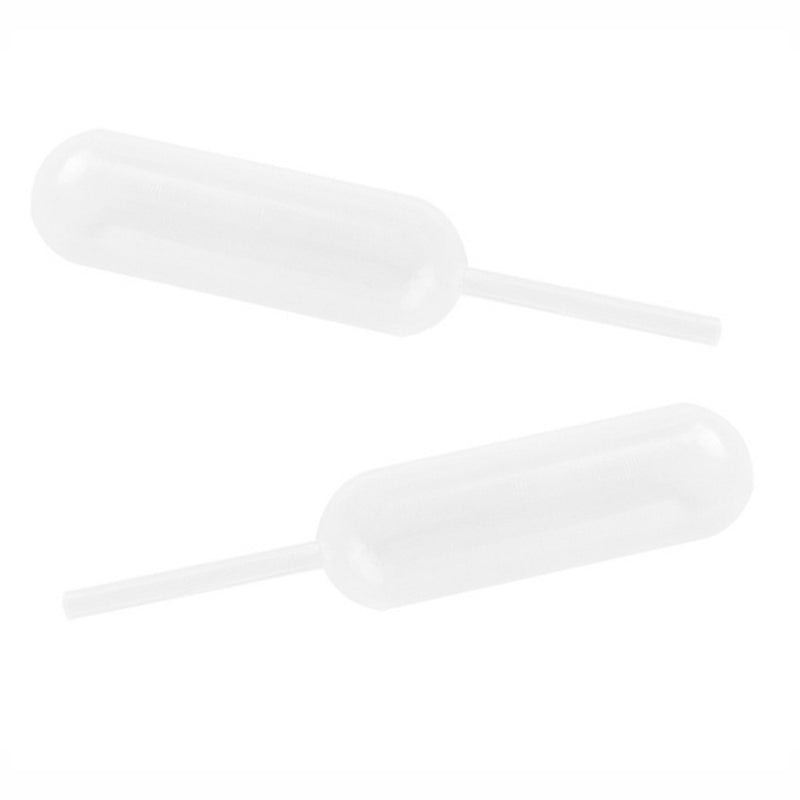 100X 4ml Mini Clear Plastic Transfer Pipettes Disposable Cupcake Squeeze Dropper