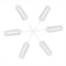 100X 4ml Mini Clear Plastic Transfer Pipettes Disposable Cupcake Squeeze Dropper