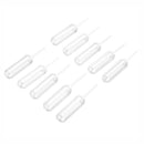 100X 4ml Mini Clear Plastic Transfer Pipettes Disposable Cupcake Squeeze Dropper