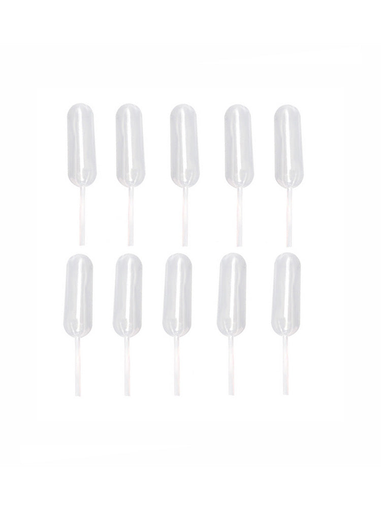 100X 4ml Mini Clear Plastic Transfer Pipettes Disposable Cupcake Squeeze Dropper