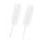100X 4ml Mini Clear Plastic Transfer Pipettes Disposable Cupcake Squeeze Dropper