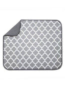 1 * Household Microfiber Dish Dry Mat Kitchen Sink Drainer Tea Towel Fashion