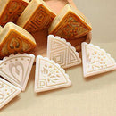 5 Flower Stamps 50g Moon Cake Mould Square DIY Mooncake Mold Baking Decor New 1