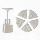 5 Flower Stamps 50g Moon Cake Mould Square DIY Mooncake Mold Baking Decor New 1