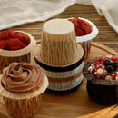50pcs Brown Paper Cake Cupcake Liner Case Wrapper Muffin Baking Cup Party
