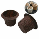 50pcs Brown Paper Cake Cupcake Liner Case Wrapper Muffin Baking Cup Party