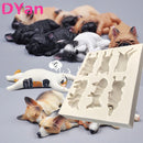 Dog Silicone Fondant Mould Cake Decorating Chocolate Sugarcraft Baking Mold