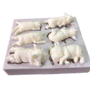 Dog Silicone Fondant Mould Cake Decorating Chocolate Sugarcraft Baking Mold