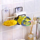 2* Kitchen Detachable Drain Rack Soap Double Layer Sink Storage Shelf Holder New
