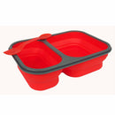 Lunch Box Carrying Microwave Safe Portable Folding Picnic Food-grade Silicone