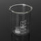 5pcs/set Low Form Glass Beaker 5-100ml Borosilicate Measuring Lab Glassware z x