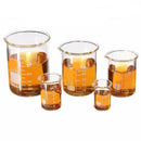 Low Form Beaker 5 10 25 50 100ml Borosilicate Measuring Lab Glassware New Hot