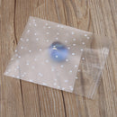 Gift-Bag Pouch Cellophane-Bags Cookie Self-Adhesive Candy Polka-Dot Transparent