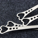 Kitchen Gadget Teaspoon Dinnerware Heart-Shaped Stainless-Steel Fashion 4pcs/Set