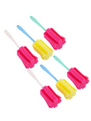 6pcs Bottle Brush Cup Scrubbing Kitchen Cleaner For Washing Cleaning New Hot