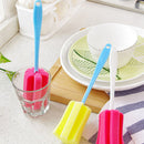 6pcs Bottle Brush Cup Scrubbing Kitchen Cleaner For Washing Cleaning New Hot